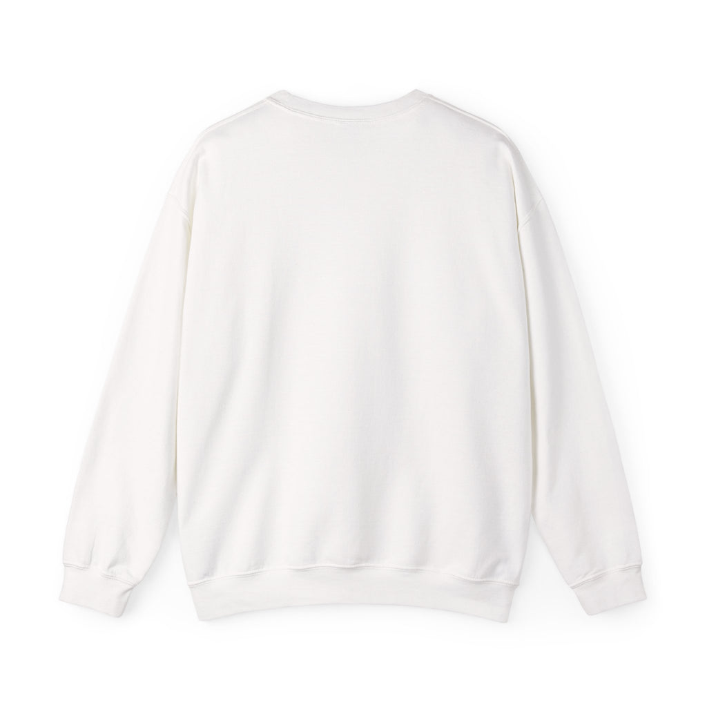 Floral Stars Crewneck Sweatshirt — Minimal Yellow Flower Design