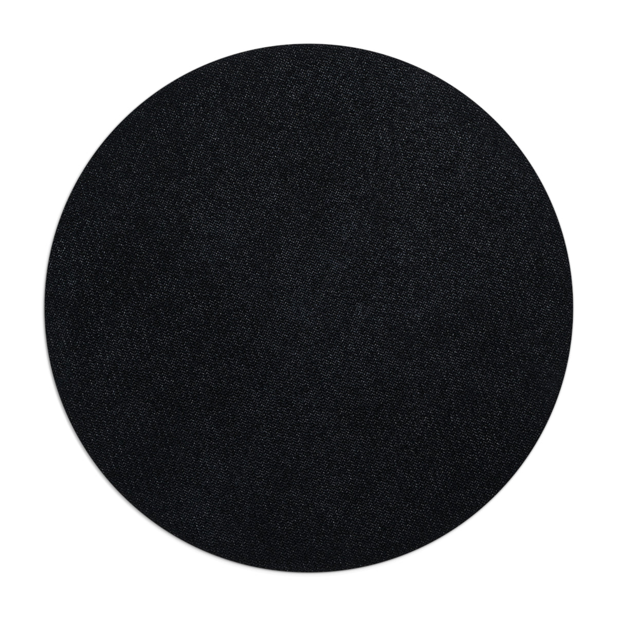 Mouse Pad — "More Coffee Less Hustle" Motivational Round Desk Mat