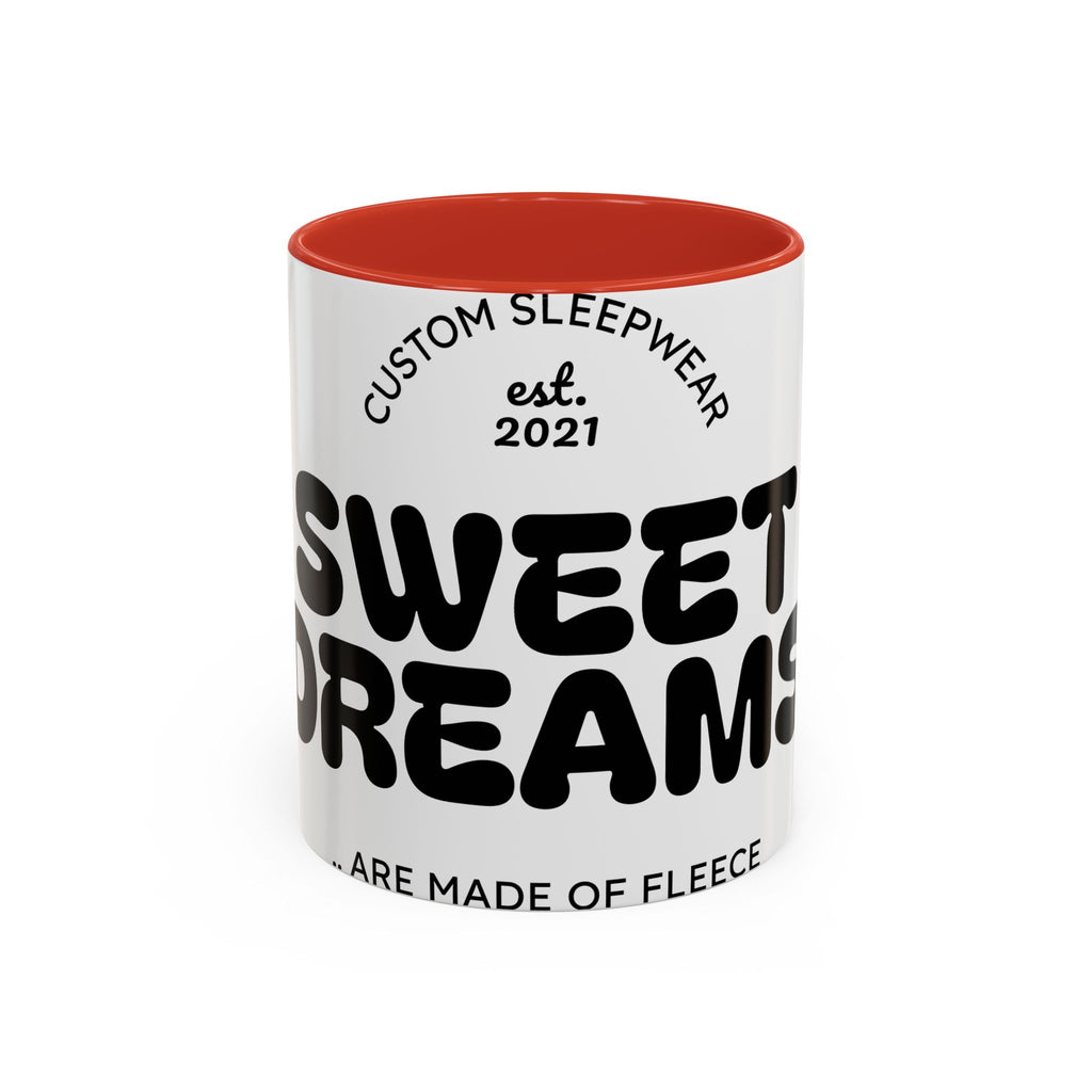 Accent Coffee Mug — "Sweet Dreams" Sleepwear Design (11/15oz)