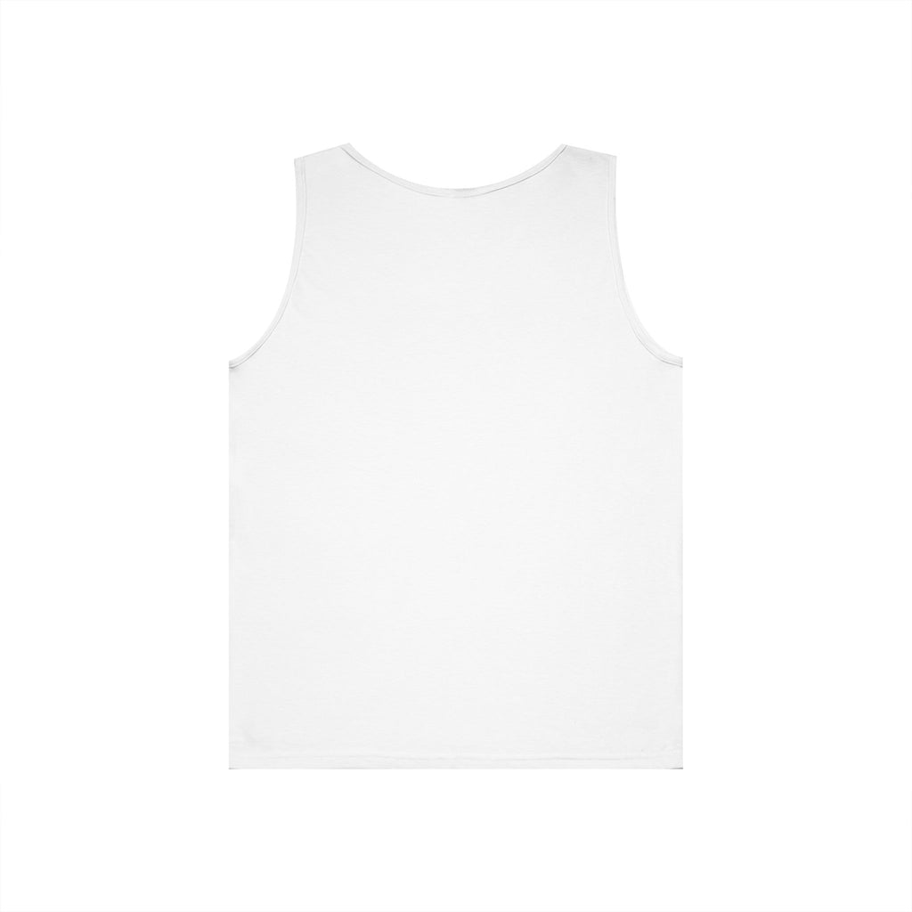 Minimal Olive Heart Tank Top - Simple Graphic Love Sleeveless Tee