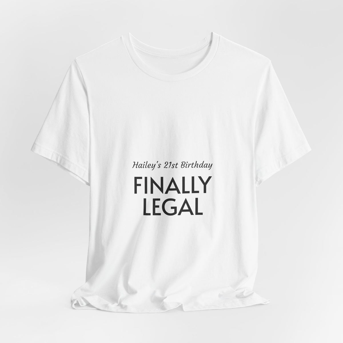 Unisex Jersey Short Sleeve Tee
