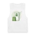 Barnard Tank Top — Green Eco Shopping Graphic