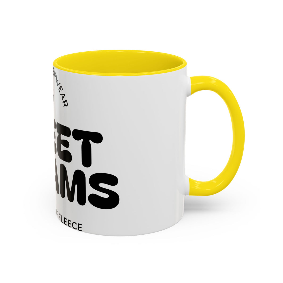 Accent Coffee Mug — "Sweet Dreams" Sleepwear Design (11/15oz)