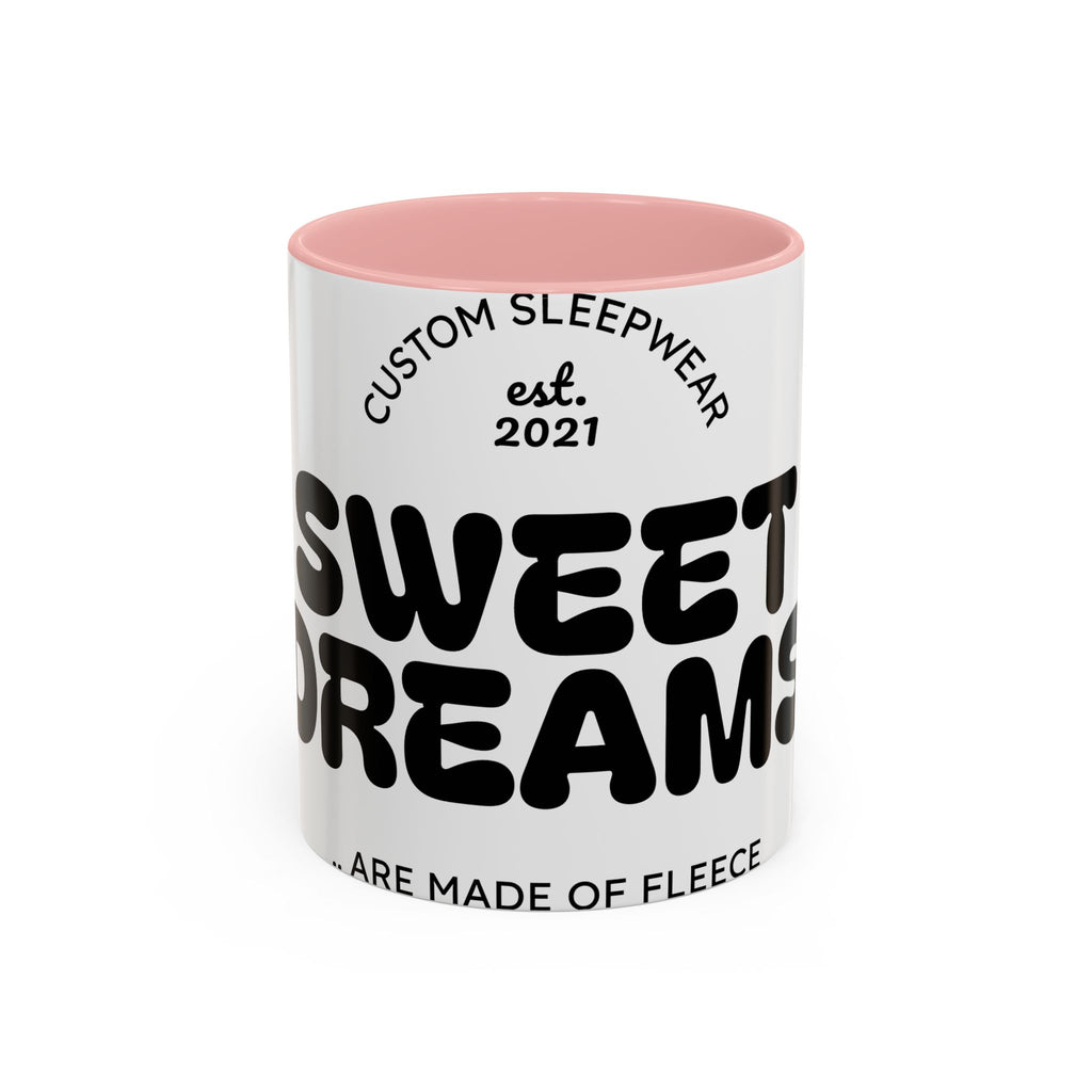 Accent Coffee Mug — "Sweet Dreams" Sleepwear Design (11/15oz)