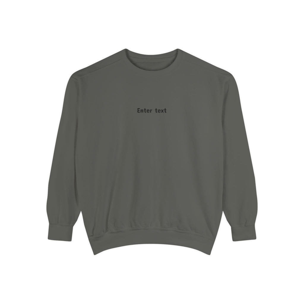 Unisex Garment-Dyed Sweatshirt