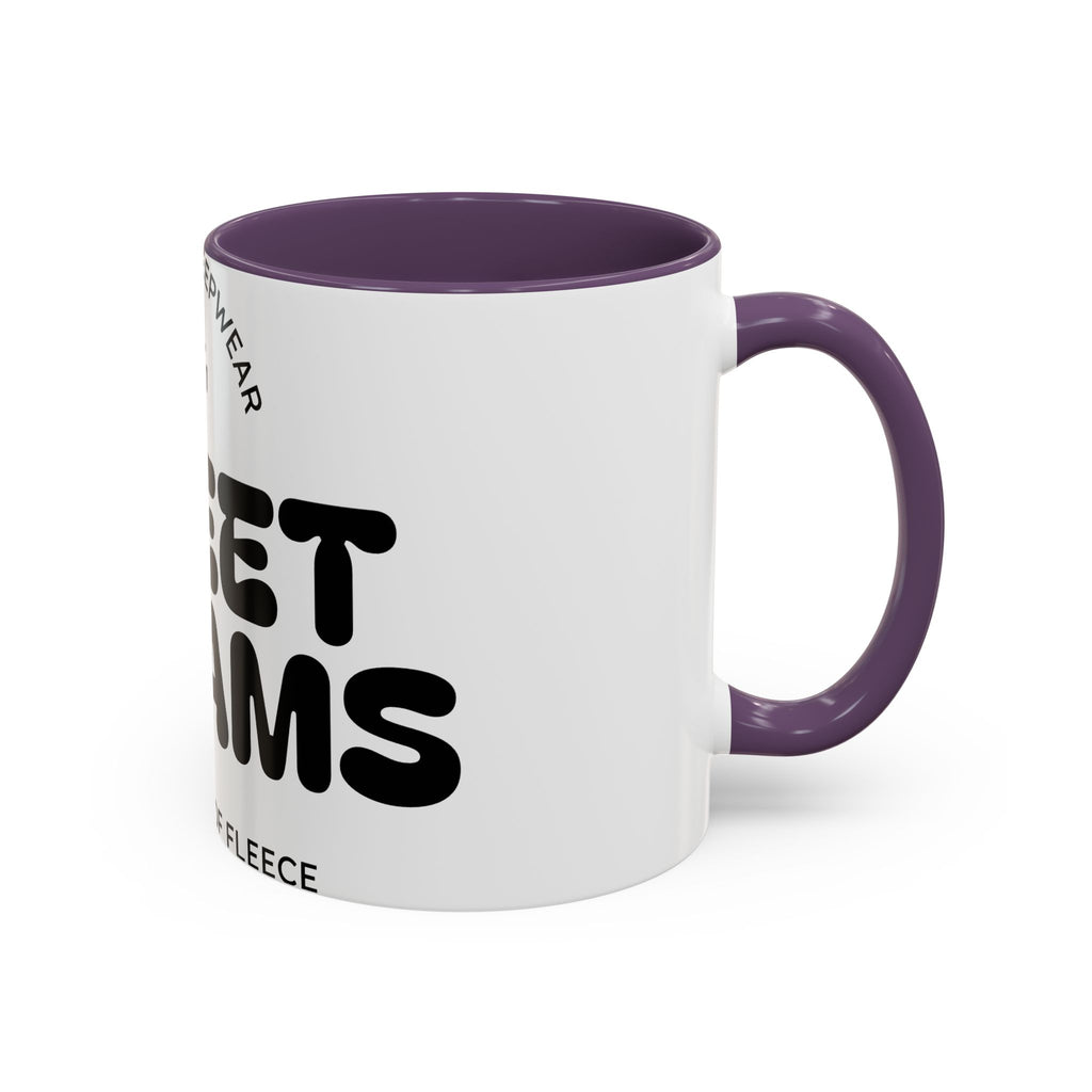 Accent Coffee Mug — "Sweet Dreams" Sleepwear Design (11/15oz)