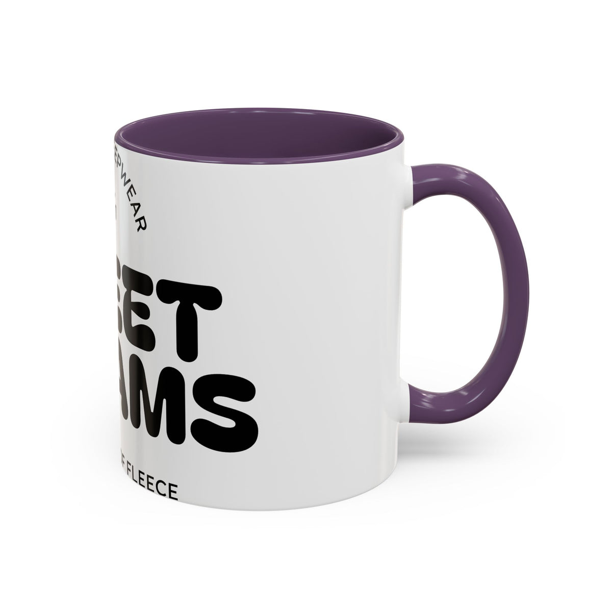 Accent Coffee Mug — "Sweet Dreams" Sleepwear Design (11/15oz)