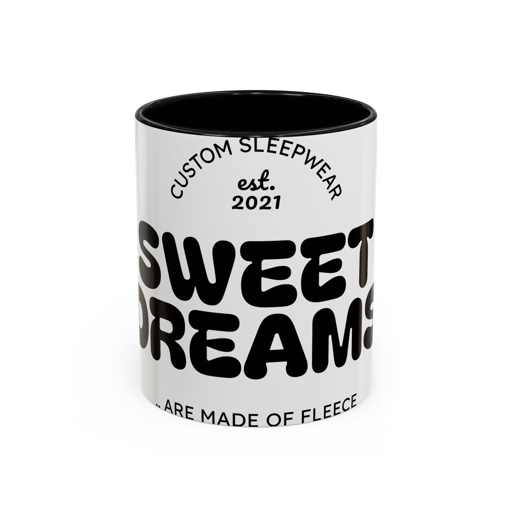 Accent Coffee Mug — "Sweet Dreams" Sleepwear Design (11/15oz)