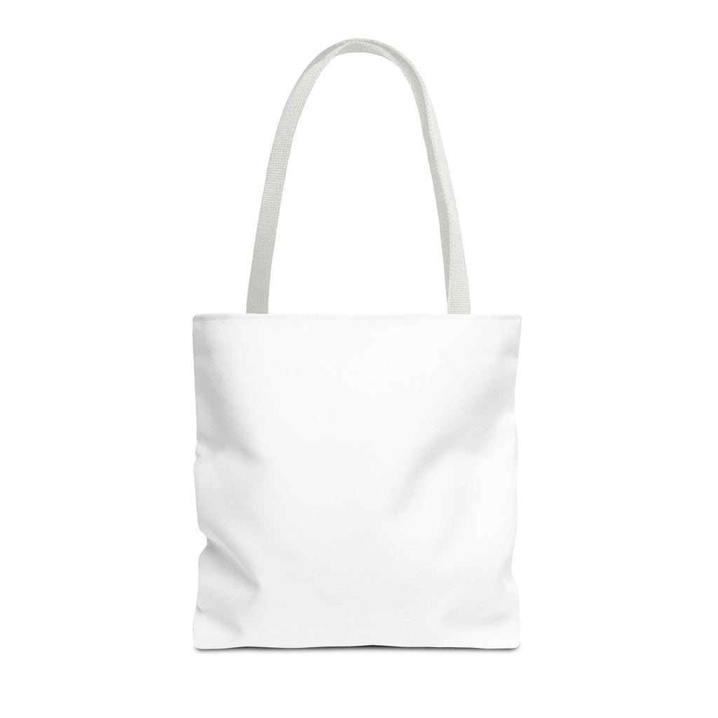 Customizable Text Tote Bag — Personalized All-Over Print Cotton Tote