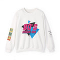 Crewneck Sweatshirt — 80’s Made Me Retro Graphic with Thank You Back & Cassette Sleeve Art på PC