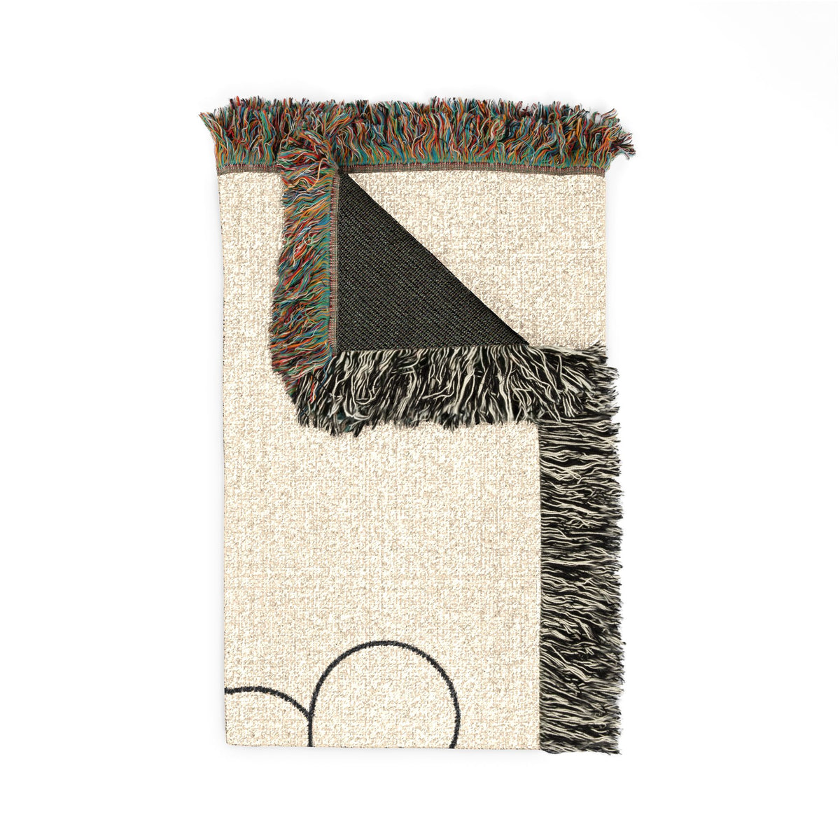 Daisy Woven Blanket — Cozy Floral Throw for Living Room & Nursery