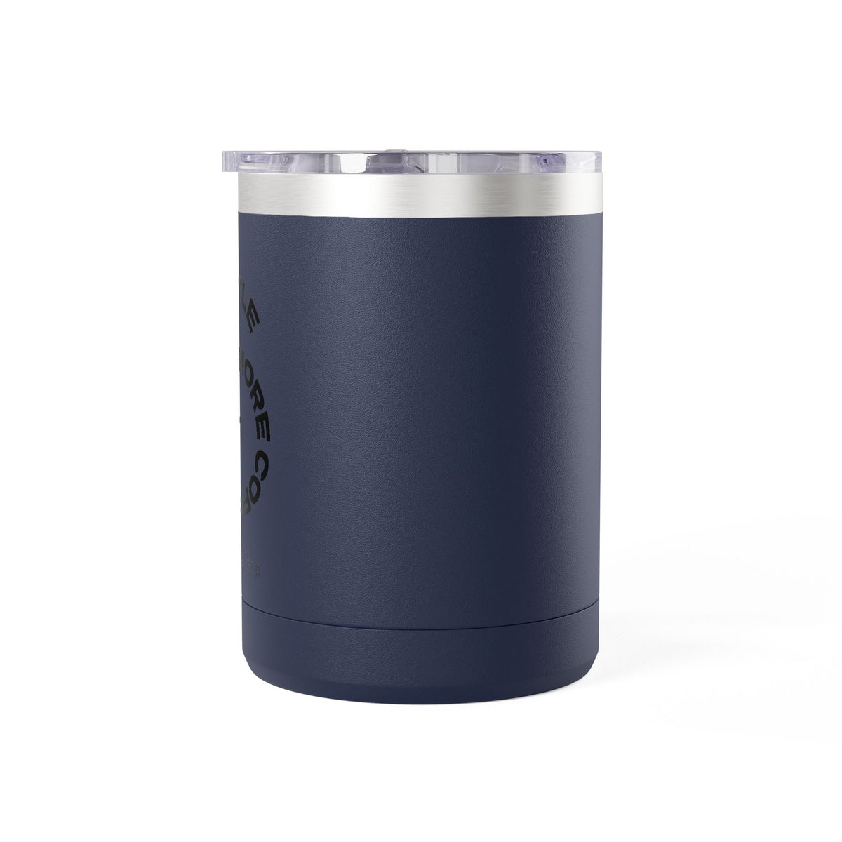 15oz Coffee Tumbler Mug — Minimal White Insulated Travel Cup