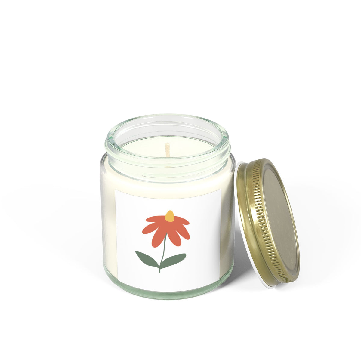 Scented Candles, Coconut Apricot Wax (4oz, 9oz)
