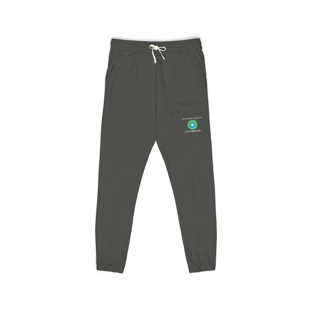 Earth Lover Sweatpants — "Protect Our Planet" Eco Graphic Joggers