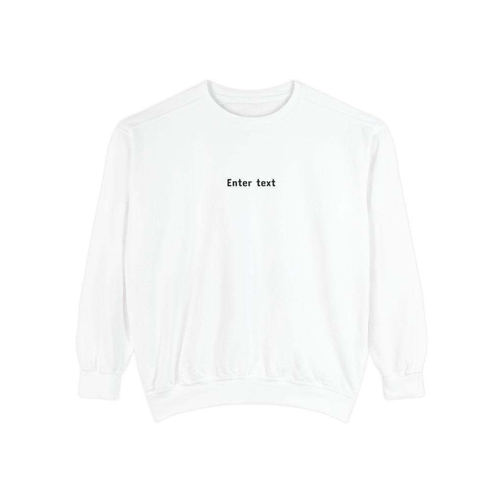 Unisex Garment-Dyed Sweatshirt