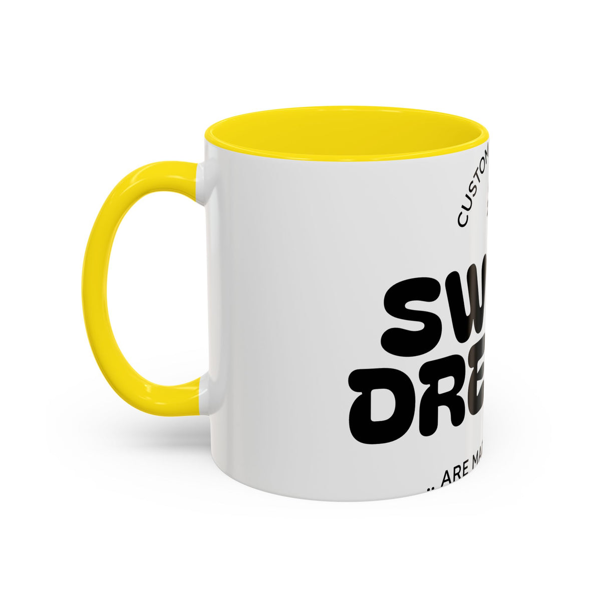 Accent Coffee Mug — "Sweet Dreams" Sleepwear Design (11/15oz)