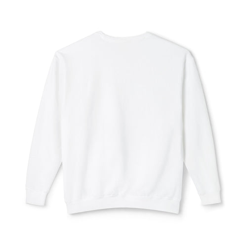 Black Cat Heart Crewneck Sweatshirt — Cute Cat Lover Graphic