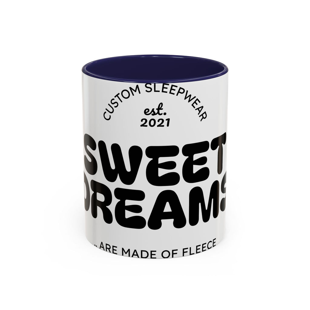 Accent Coffee Mug — "Sweet Dreams" Sleepwear Design (11/15oz)
